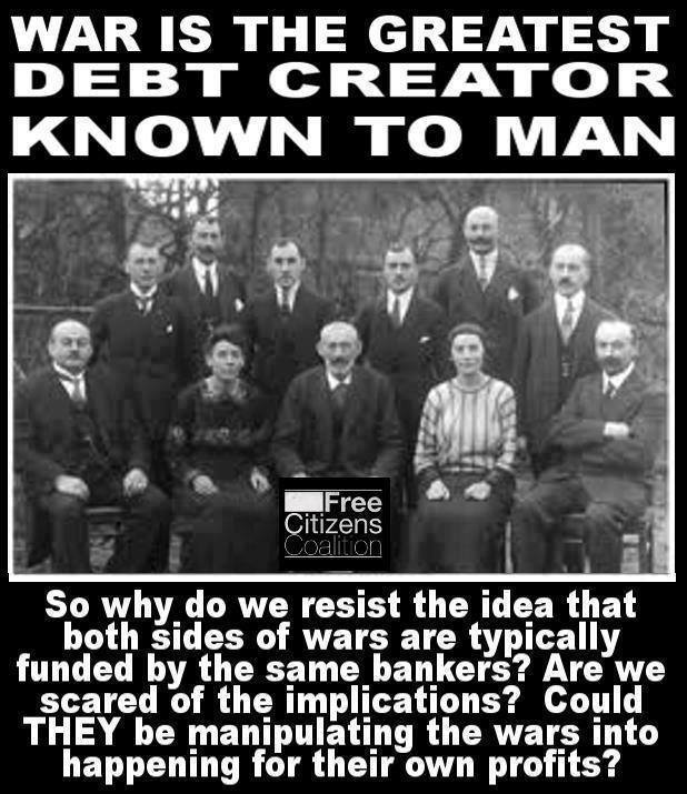 ALL WARS are Bankers Wars!